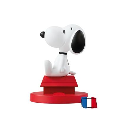 FABA Personaje de Sonido Snoopy Historias de 5 Minutos - Historias de Sonido - Juguete, Versión en francés, Niños 4+ Años