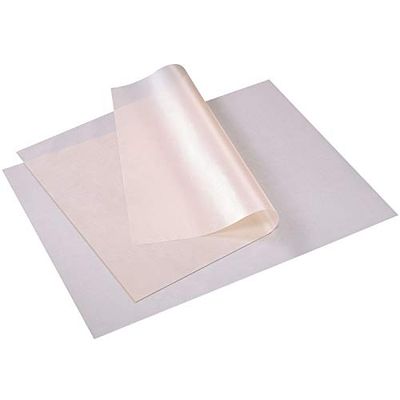 Westmark Herbruikbare bakfolies, 2 stuks, met antikleeflaag, hittebestendig tot 260°C/500°F, gecoate weefsel, beige, 30192260