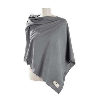 Julius Zöllner amningsduk av 100 procent jerseybomull, 40/17 cm, OEKO-TEX Standard 100, tillverkad i Tyskland, uni sten
