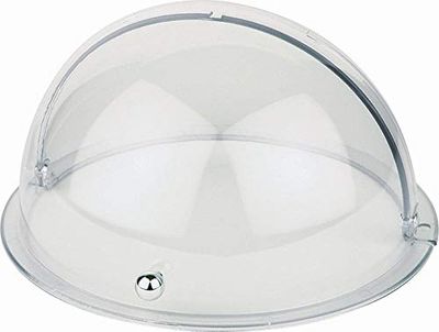 APS 18380 Rolltop Cover met verchroomd cilinderhandvat, SAN