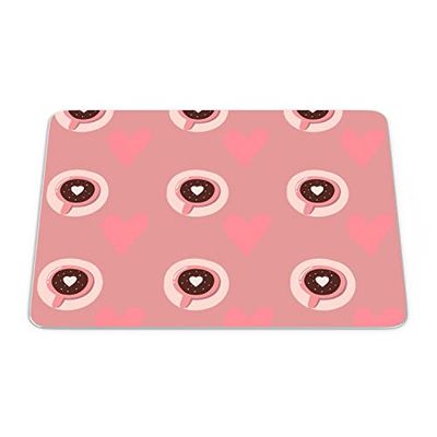 Bonamaison, Tapis de Souris Rectangle Imprimé Numériquement, Fond Antidérapant, pour Bureau et Maison, Taille: 22x18cm