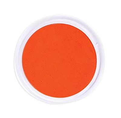 Baker Ross EV942 Orange Paint Pad, Jumbo Stamps for Toddlers and Kids Finger Art and Creative Crafts Activities, 1 Count (Pack of 1)
