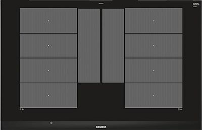 Siemens ex875lyc1e iQ700 hobs elétrico/vitrocerâmica/vidro e cerâmica/81,2 cm/Power Boost função/preto