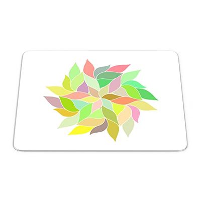 Bonamaison, Tapis de Souris Rectangle Imprimé Numériquement, Fond Antidérapant, pour Bureau et Maison, Taille: 22x18cm