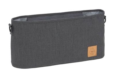 LÄSSIG Organizador para cochecito de bebé Bolsa para cochecito de bebé incl. accesorio para cochecito/Buggy Organizer Glam Goldie anthracite