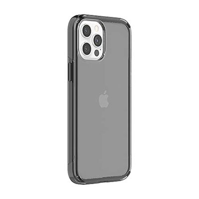 adonit Custodia protettiva per iPhone 13 Pro con TPU+PC, tecnologia antiurto e anti-caduta. Bordi morbidi e un design sottile e leggero sono perfetti per iPhone 13 Pro - Nero puro