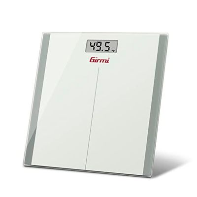 Girmi BP22 Digital personvåg, Glas, 100g / 150 kg, Vit