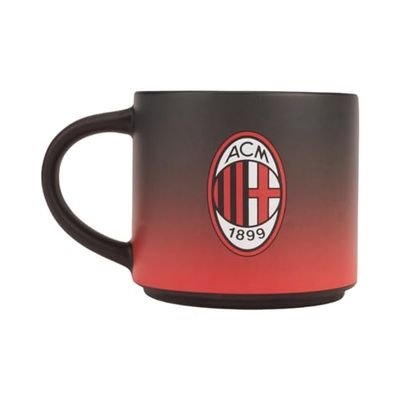 AC Milan Tazza in ceramica con Logo, 0.4L, Prodotto ufficiale