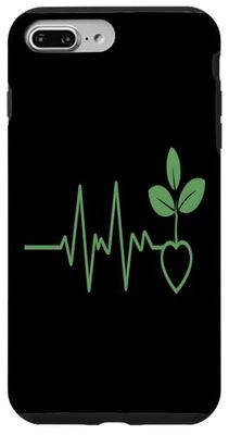 Plant Pulse Heartbeat Minimalist Case for iPhone 7 Plus/8 Plus