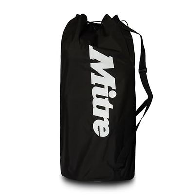 Mitre Unisex Voetbaltas, Zwart