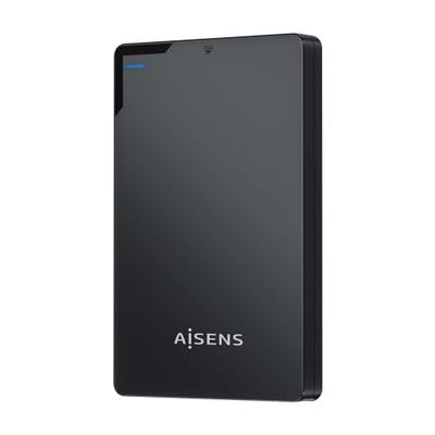 AISENS - ASE-2520B - Caja Externa 2,5" 9.5Mm Sata A USB 3.0/Usb3.1 Gen1, Negra