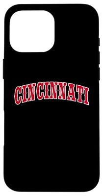CINCINNATI - Throwback Design - Classic Case for iPhone 16 Pro Max