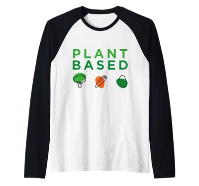 Plant Based Raglan Baseball Tee