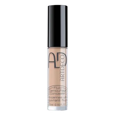 ARTDECO Fluid Camouflage Concealer - Highly Opaque Concealer without Mask Effect - 1 x 5 ml Nr.08 Peach-Peach Medium