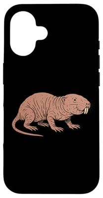 Mole Rat Subterranean Mammal Furless Rare Animal Creature Case for iPhone 16