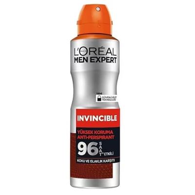 MEN EXPERT INVINCIBLE 96H NON-STOP SPRAY DEO 150ML