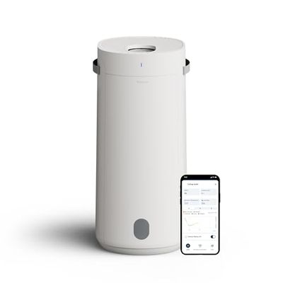 BLUEAIR 2-in-1 Purify + Humidify: Air Purifier and Humidifier with HEPASilent™ and 360° InvisibleMist™ Technology, Top Pour - covers 1,726 sqft in 60 minutes - Perfectly balanced air, one product