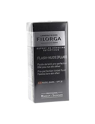 Filorga - Flash Nude Fluid Foundation 04 Nude Dark, 30 ML (Lot de 1)