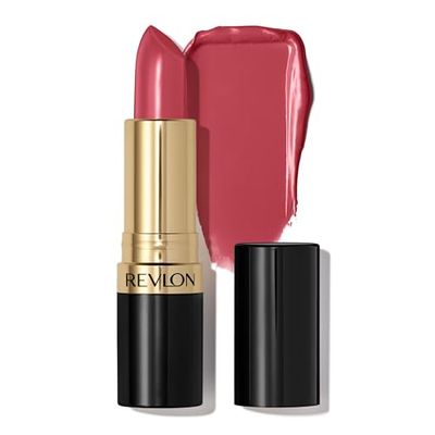 Revlon Super Lustrous Lipstick, Rossetto Con Formula Cremosa, Infuso Con Vitamina E e Olio Di Avocado, 423 Pink Velvet - 4,2g