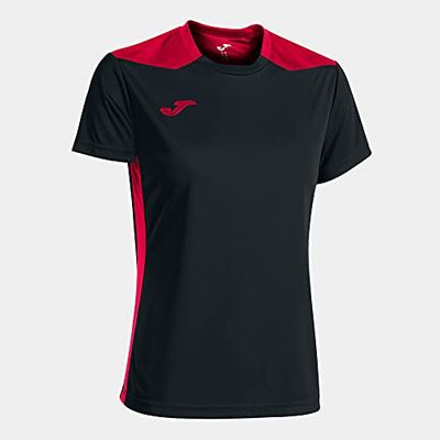 Joma Femme 901265.106.l Haut du Corps, Noir-Rouge, L EU