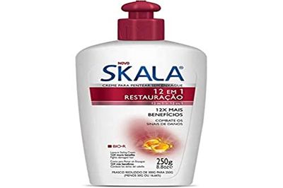 SKALA Crema para PEINAR 12EM1 250G, Negro, Estandar