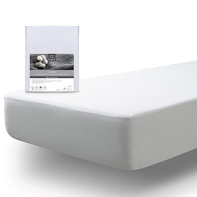 Tural - Matrasbeschermer 60x120 cm Kinderbed | 2 in 1 Matrashoes en Matrasbeschermer | Ademend topmatras| Gecertificeerd Oeko-Tex | Waterdichte topper