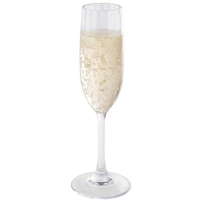 APS 10540 Mousserend wijnglas van transparant Tritan-kunststof, Ø 5 cm, hoogte 23 cm, 190 ml