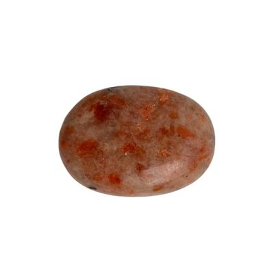 VIE Palm Stone, Oval, Sunstone, 5-7cm