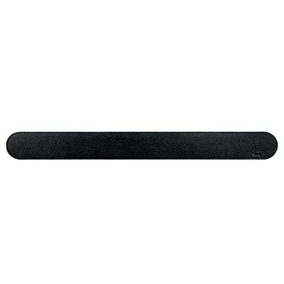 Silwy® Barra de metal negra para guardar los vasos magnéticos de forma segura, ahorra espacio, con el máximo aprovechamiento del espacio (50 cm, grande), perfecto para camping, caravanas y barcos