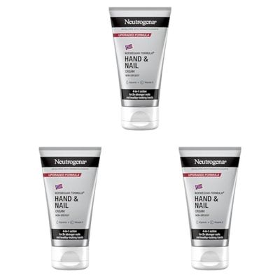 Neutrogena Norwegian Formula Hand and Nail Cream, 75 ml (Pack of 3)