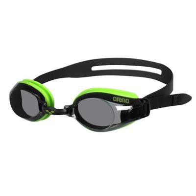 arena Zoom X-Fit Óculos de natação unissexo para adultos, óculos de piscina com lentes largas, com proteção UV e anti-embaciamento, ponte nasal ajustável, juntas de silicone