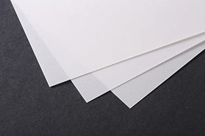 Clairefontaine – Confezione di Carta Lucido 50 x 65 cm 10SH 400 g, Trasparente