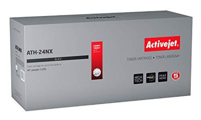 ActiveJet ATH-24NX Toner for HP Printer; HP 24X Q2624X Replacement; Supreme; 4400 Pages; Black