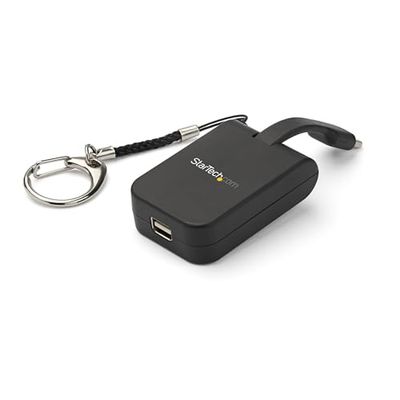 StarTech.com Draagbare USB-C naar Mini DisplayPort adapter met sleutelhanger en geïntegreerde kabel - USB-C naar mDP 4K converter (CDP2MDPFC)