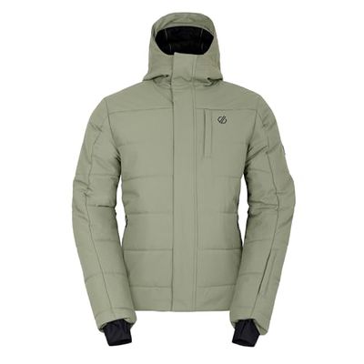 Dare2B Mens Camber Jacket, Giacca da Sci Uomo, Verde Olivina, S