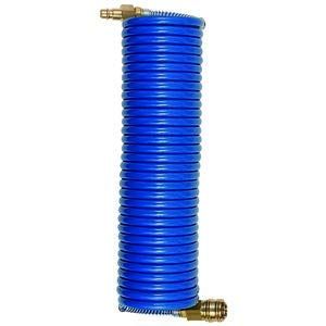Kit de raccordement en spirale - Raccord standard NW 7,2 - Nylon 11 PA - Diamètre du tuyau : 9,5 x 7,9, PN à 23 °C - 12 bar - Longueur : 5 m
