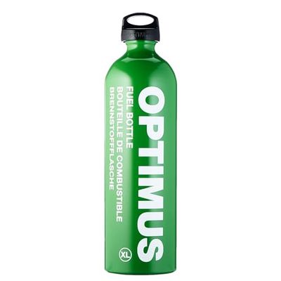 Optimus brandstoffles 1,5L (maat XL) – Drukbestendige fles met kindveilige sluiting – Ideaal voor lange expedities en outdooravonturen