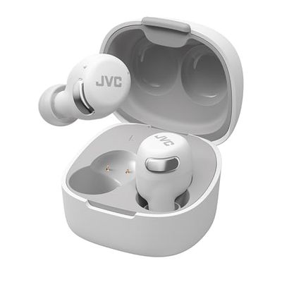 JVC Auriculares Inalambricos Bluetooth | 27 Horas de batería | Ultraligero | Auriculares Bluetooth Cancelación Ruido y Modo Corte de Viento | Resistente al Sudor | Audifonos Inalambricos - HA-A30T2