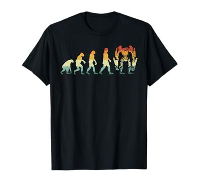 Robot Evolution Robotics Engineer Artificial Intelligence T-Shirt