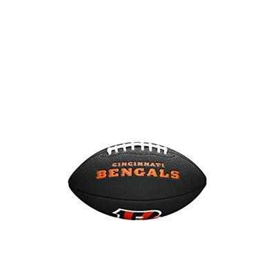 Wilson Palla da Football Americano MINI NFL TEAM SOFT TOUCH, Pelle composita Soft Touch