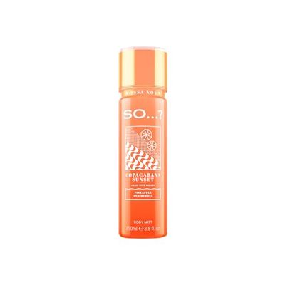 So…? Bossa Nova Womens Copacabana Sunset Body Mist Fragrance Spray, 150ml