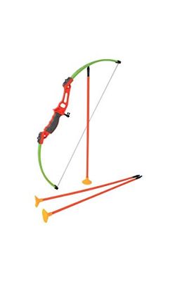 BLUE SKY - Set De Tir À l'arc - Jeu d'Adresse et de Plein Air - 189096 - Multicolore - Plastique - 52 cm x 19 cm - Jouet Enfant - Cible - Flêches - Arc - À Partir de 6 Ans