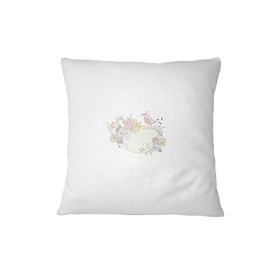 Questo Casa Funda de cojín Decorativa para decoración del hogar, sofá, café, tamaño 45 x 45 cm, diseñada y Fabricada en Turquía