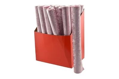 PARTENOPE SRL Mod.1P Rouleau Rose 48 x 2,7 m, comme Photo, Unique