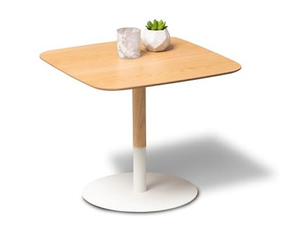 M2 Kollektion Zoe 2 Table d'appoint, Métal, Décor chêne, B/H/T=48x40x48cm