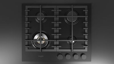 Fulgor Milano FUH 604 G DWK MBK, Gaz, Noir mat