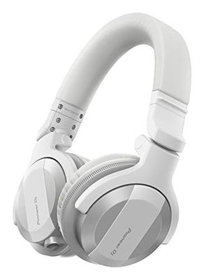 Pioneer DJ HDJ-CUE1BT-W, DJ Headphones with Bluetooth, White