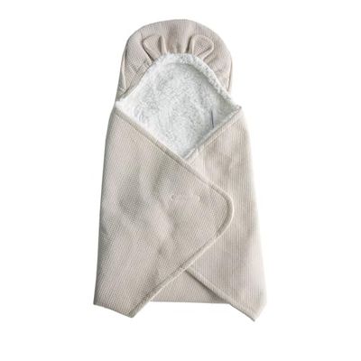 2400052 Couverture Nomade Fluffy Galet avec 3 OU 5 Points, Auto-AGRIPPANTE