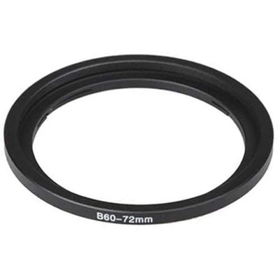 Fotodiox baionetta B60 60 - Anello adattatore 72 millimetri filtro per Hasselblad, anodizzato nero anello adattatore filtro metallico