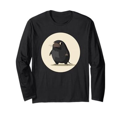 Il mondo delle tane degli animali talpa aspetta il vestito Maglia a Manica